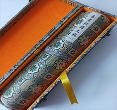 荥阳书画装裱案例